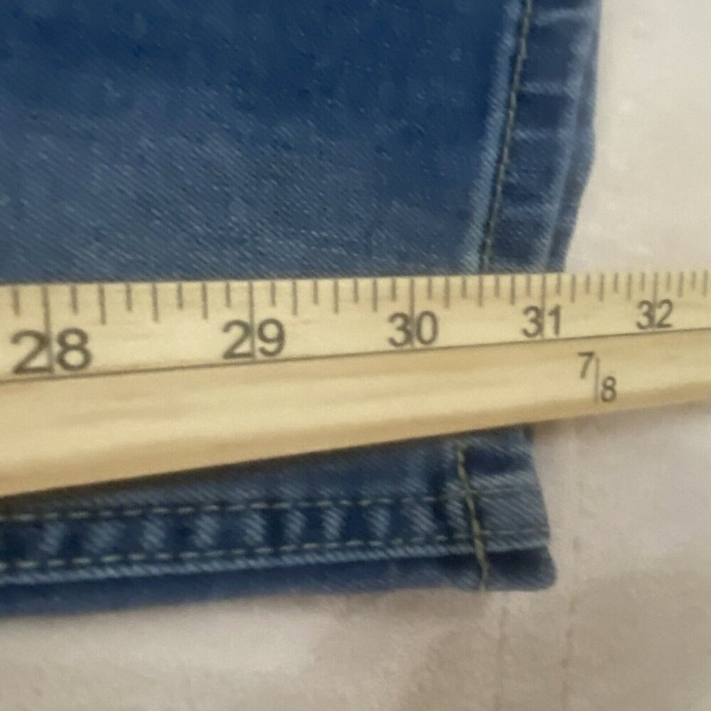 Flag & Anthem Avella Wash Oakland Slim Jeans Womens 42/32‎ (42x31) Blue Denim - Picture 11 of 13